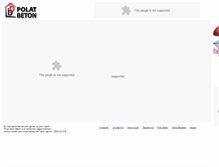 Tablet Screenshot of polatbeton.com